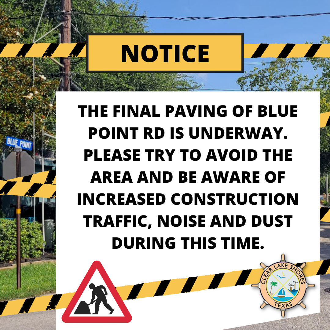 Final Paving of Blue Point Rd today